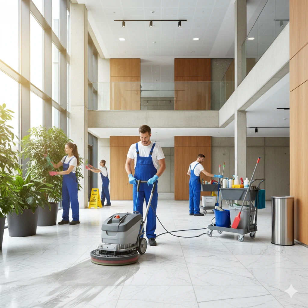 Professionelle Reinigungsarbeiten
